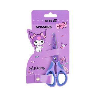 Ножницы детские 13см Kite HK25-148 Kuromi резин. вставки рисунок на лезвии 644093 фото