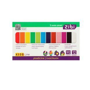 Пластилін 12кол 192г ZiBi ZB6274 KIDS Line 647446 фото