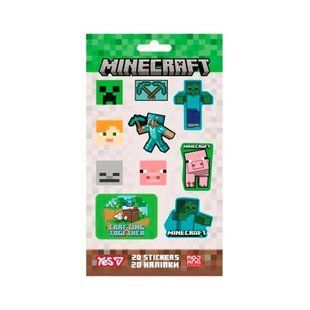 Наліпки 2D Yes Minecraft 708529 650205 фото