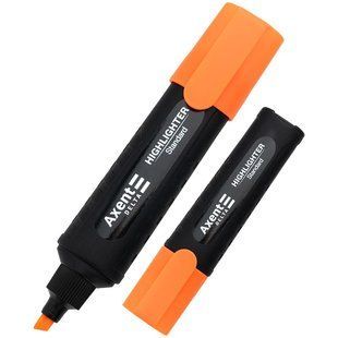 Маркер Аxent D2505-12 Highlighter Standard текстовий 1-5 мм клиноп. помаранчевий 650269 фото
