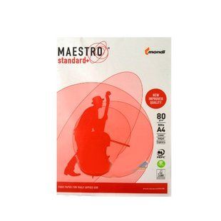 Папір А4 "Maestro Standart" клас С+ 80 г/м2 (500 аркушів) ## 91134 фото