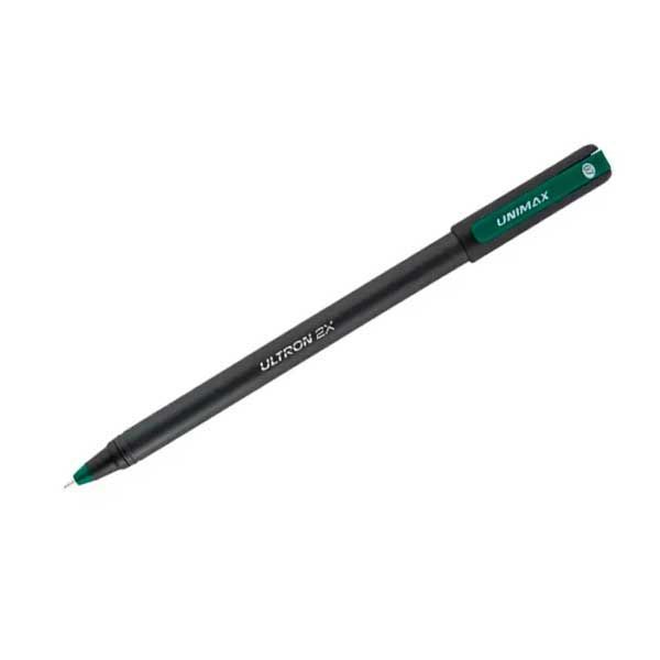 Ручка кулькова Unimax Ultron UX-146-04 2x зелена 650996 фото Ручка кулькова Unimax Ultron UX-146-04 2x зелена 650996 фото